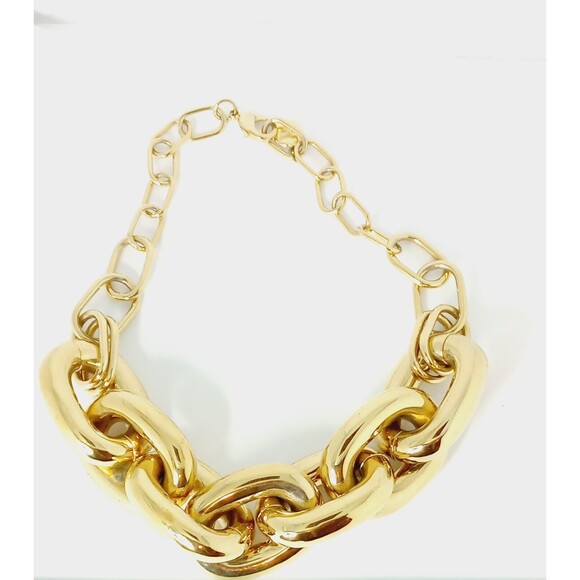 Ben Amun Big Chunky FAT Gold Tone BEN AMUN Necklace STATEMENT